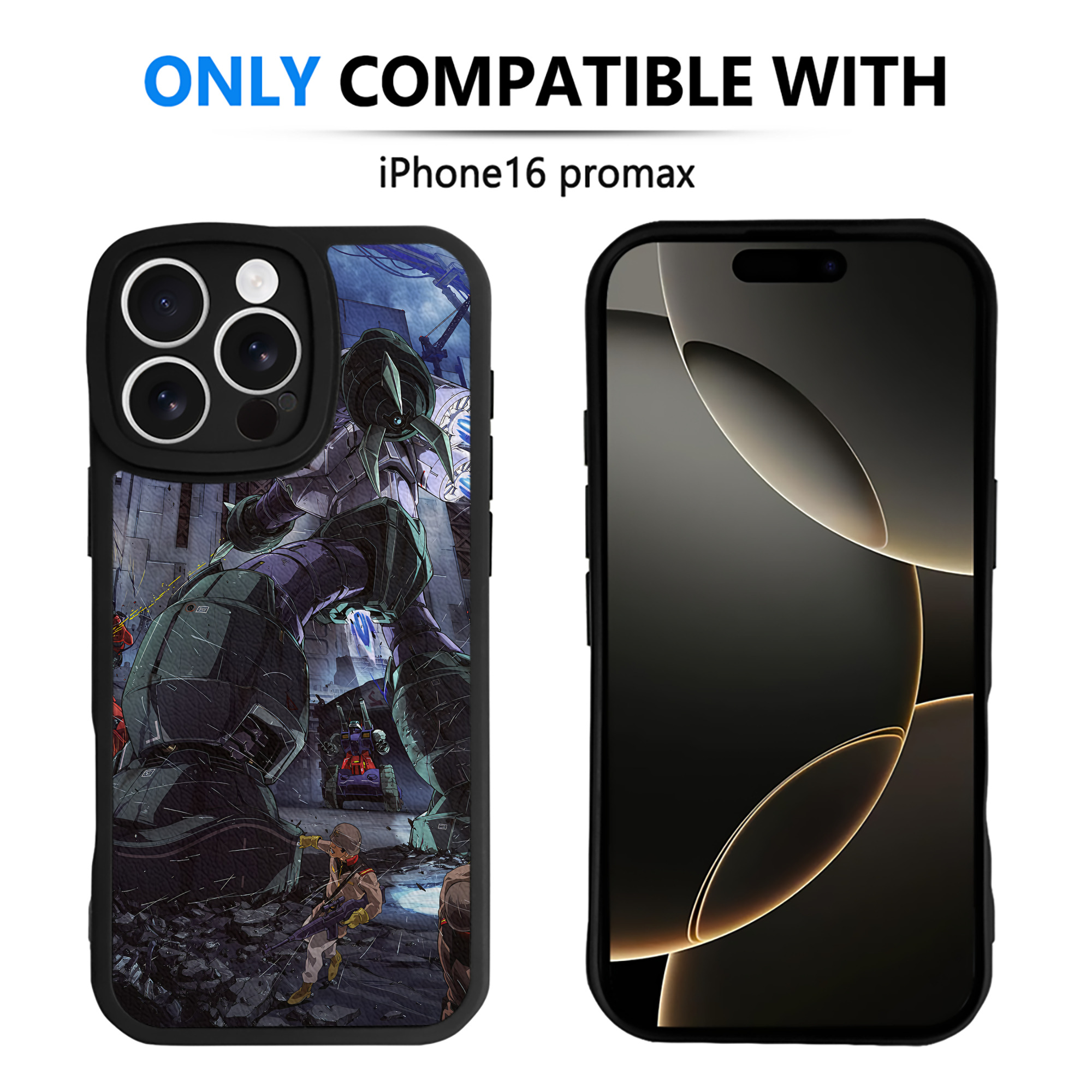 （画像用） 機動戦士ガンダム Mobile Suit Gundam 【iPhone 16シリーズ対応】シリコンスマホケース（レザー調） 材質：シリコン